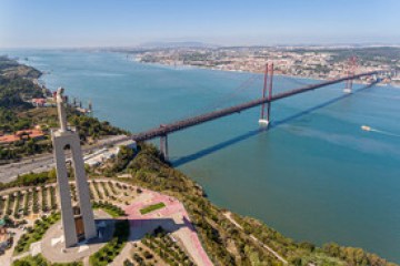 a bridge over a body of water